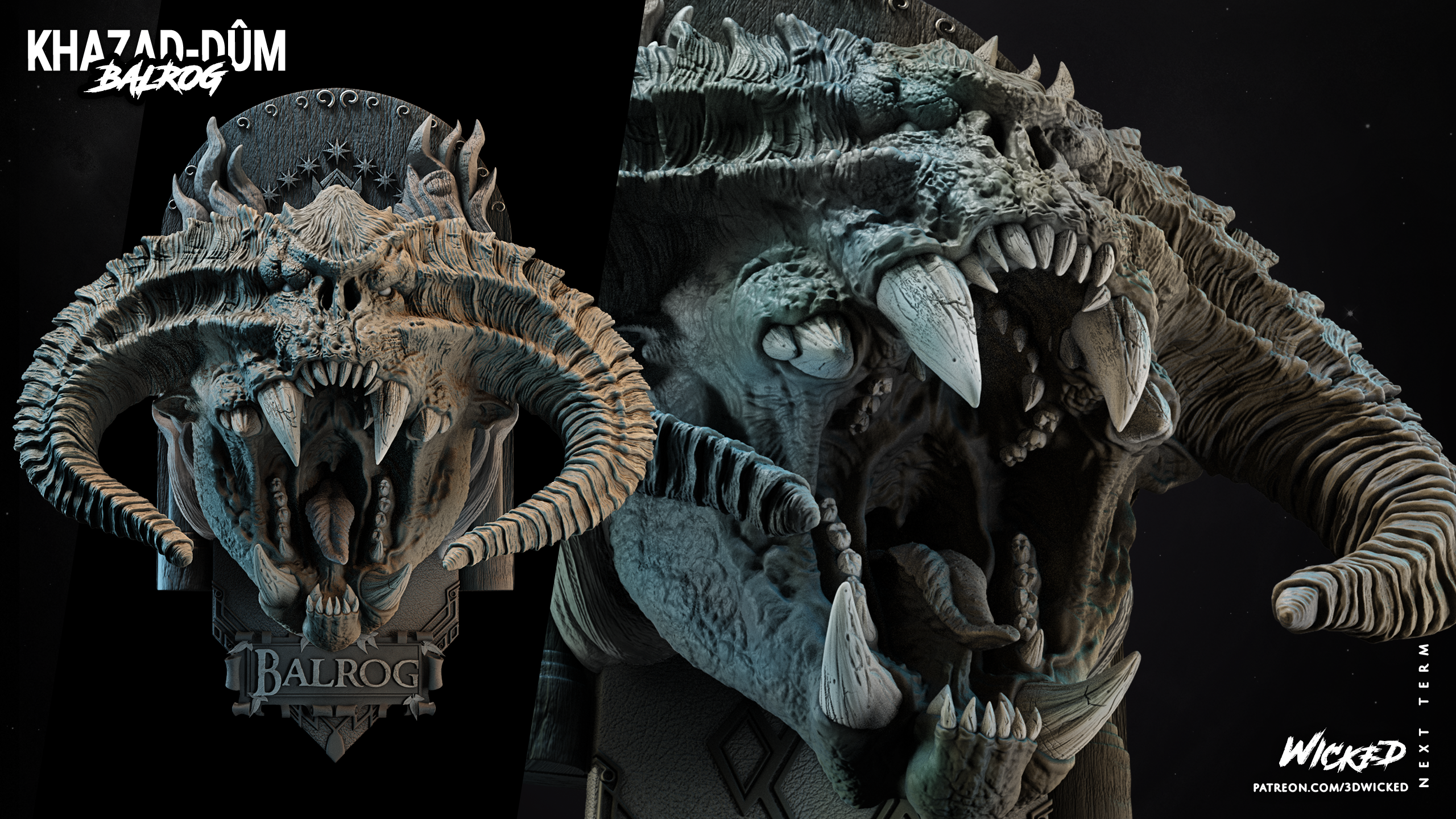 150323 Wicked - Balrog Bust Image 001