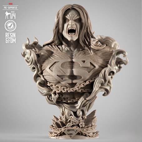 032725 B3DSERK-Sperman Metal Bust Image 001