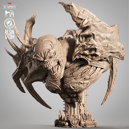 050625 B3DSERK-Cursed Spawn Bust Image 001