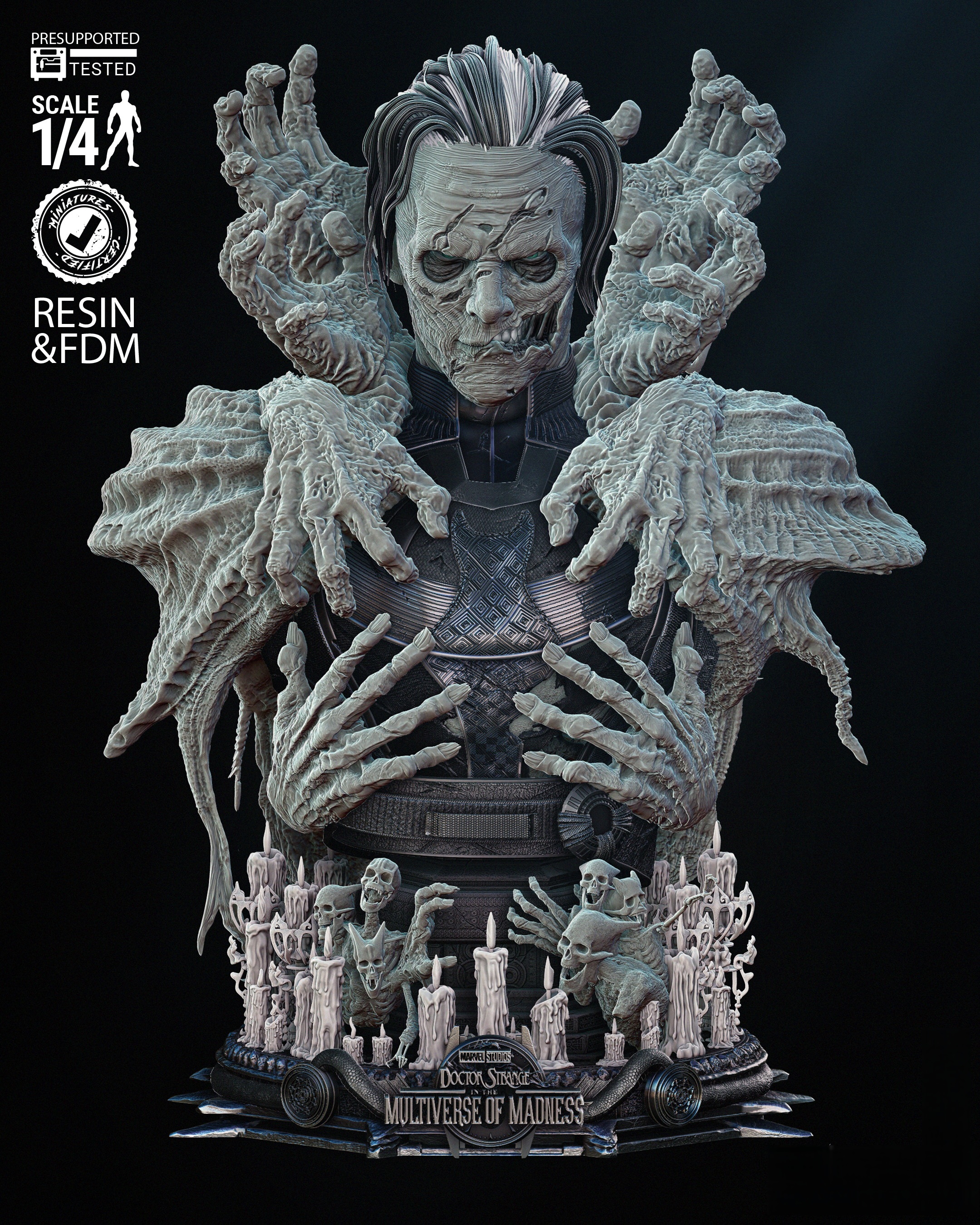 070824 Wicked - DrStrange Bust Image 001