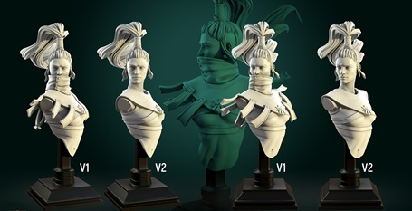 Assassin bust