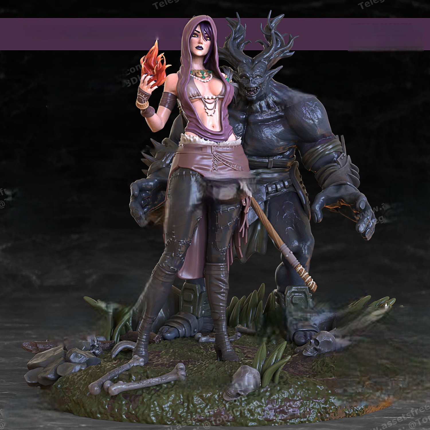 OXO3D_Morrigan_SFW_02