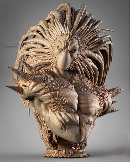 012125 Wicked - BlackHeart BustP image 001