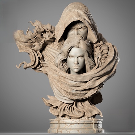 021825 WICKED-Cloak and Dagger Bust Image 003