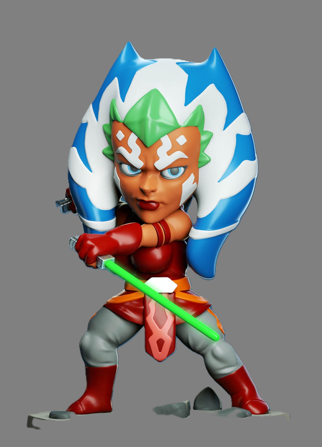 3DXM - Ahsoka Tano Chibi