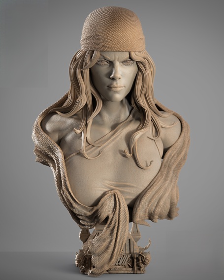 012425 WICKED-Elektra Bust Image 001