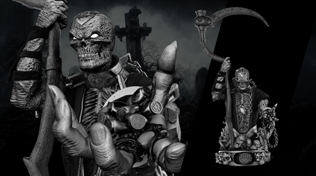 013123 B3DSERK - Nekron Bust 01