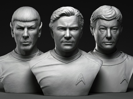 CGTrader - Star Trek Busts 1
