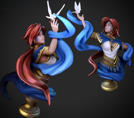 EllaArt_GoddessBust 1