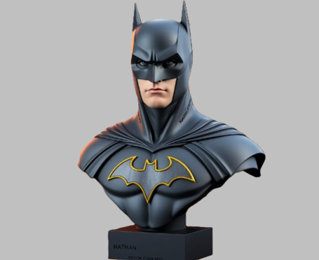 House-of-Magic-3D - Batman Bust