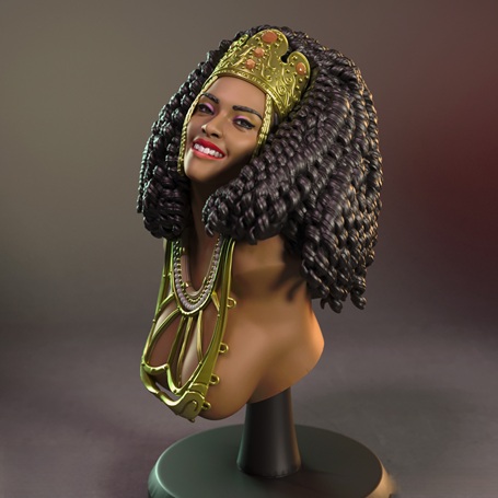 Oshun bust (1)